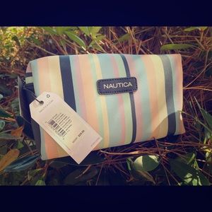 nautica makeup bag